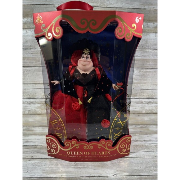 Disney Alice In Wonderland & Queen Of Hearts Midnight Masquerade Dolls Bundle - Picture 6 of 9